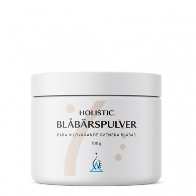 Holistic Blåbärspulver Eko