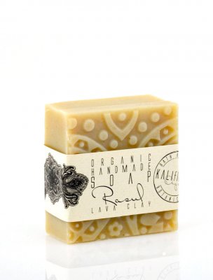 KALIflower Rhassoul Lava Clay Vetiver soap tvål ekologisk