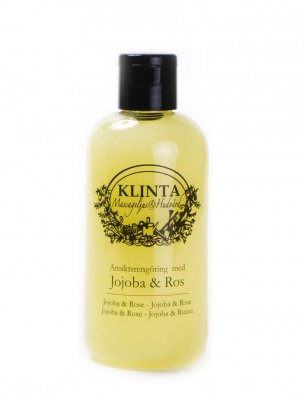 Klinta ansiktsrengöring rosenvatten jojoba