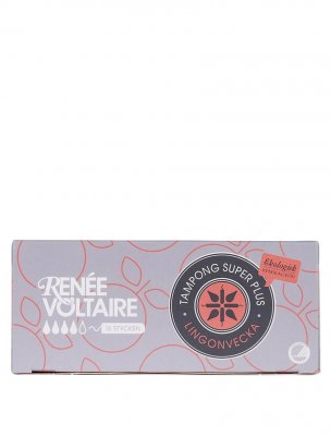 Reneé Voltaire ekologiska tamponger Lingonvecka, super plus, 16st