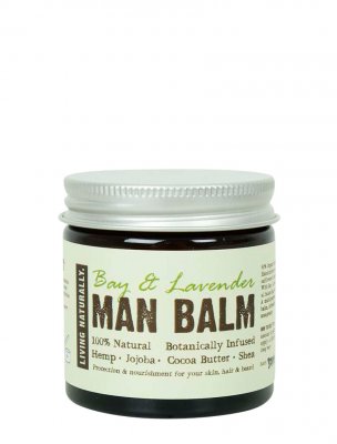 Living naturally ekologisk kräm för skägg, hud och hår