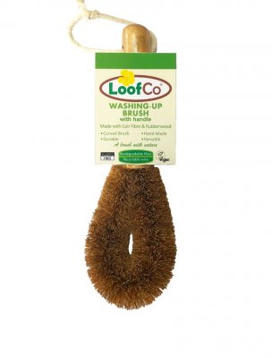 LoofCo naturlig diskborste av kokosnöt