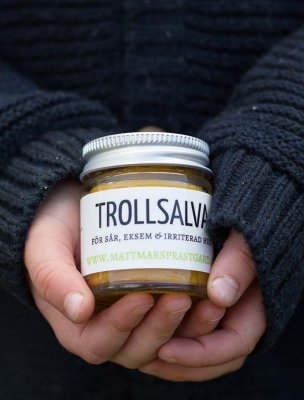 Trollsalva eksem ekologisk miljövänlig mattmars prästgård