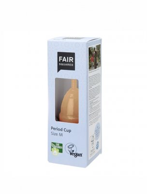 Menskopp naturgummi fair squared