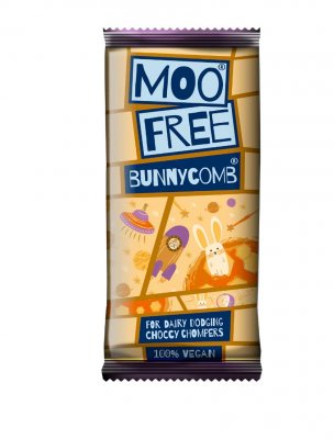 Moo free mjölkfri choklad bunny comb