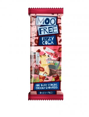 Moo free mjölkfri choklad vegan fizzy cola