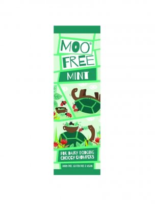 Moo free mjölkfri choklad minty