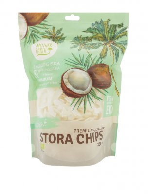Mother Earth ekologisk torkade kokoschips