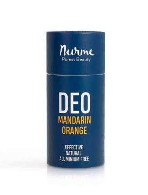 Nurme naturlig deodorant stick deo lemon spearmint mandarin orange apelsin