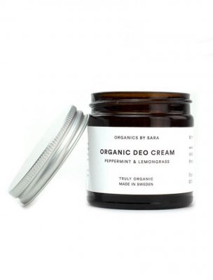 Organics by sara deo cream peppermint lemongrass