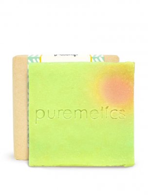 Puremetics naturlig fast tvål shea lime