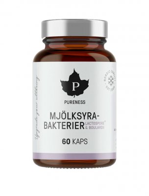 Pureness Mjölksyrabakterier, Lactospore + Boulardii 60 kapslar
