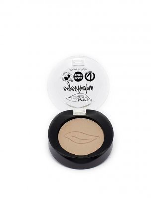 puroBIO cosmetic ekologisk ögonskugga eyeshadow shimmer dove grey grå