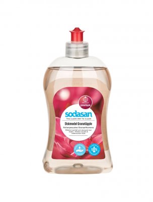Sodasan miljövänligt diskmedel granatäpple, 500 ml