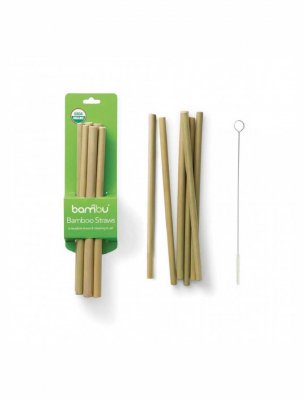 Sugrör i bambu