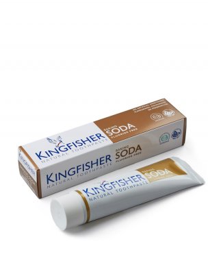 Kingfisher Naturlig Fluorfri Tandkräm Baking soda mint