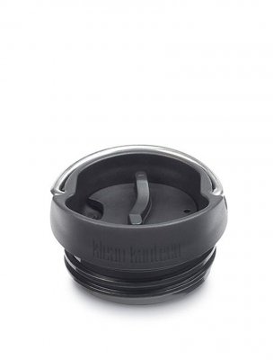 Klean kanteen TKwide cafe cap svart cafekork kaffekork