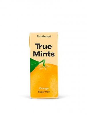 True Gum True mints pastiller naturligt vegan apelsin orange