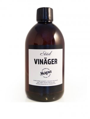 Västerbottenssåpa vinäger för naturlig tvätt och städ