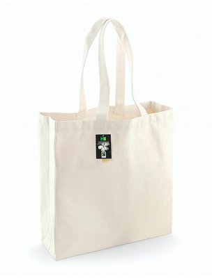Shoppingkasse / tote Fairtrade certifierad bomullscanvas