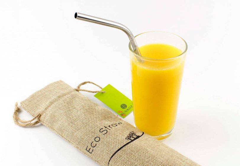 Sugrör i rostfritt stål från Bunkoza